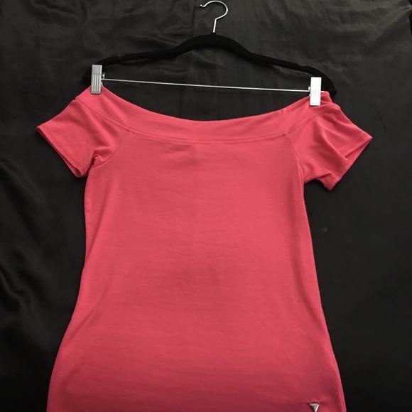 Pink cold shoulder top - Picture 2 of 3